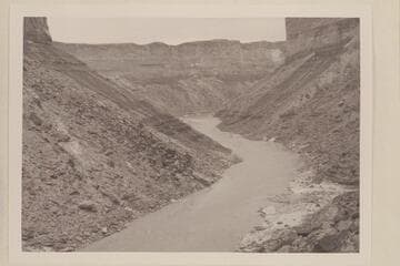 The riffle at Mile 12 which capsized Brown and McDonald