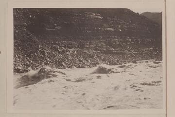 Soap Creek Rapid.  Lees Ferry gauge:  25,100 cfs