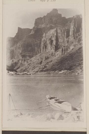No. 206--"Tower on the Wall"--from "Views on the Colorado River," Grand Canon Series