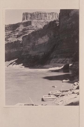 Boats moored above Vaseys Paradise