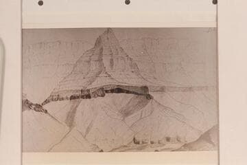 Comanche Point. Copy of original sketch by B. L. Young