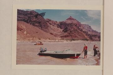 Picture work in the eddy below Chuar Rapid