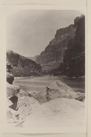 No. 192, "Views on the Colorado River," Grand Canon Series. One mile below the mouth of the Little Colorado
