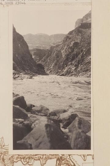 Down from Mile 230.7 at head of 231 Mile Rapid