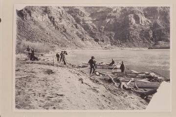 Stanton's boats at Lees Ferry