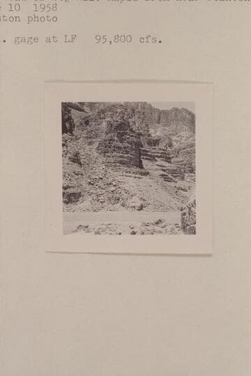 The head of 24.5 Mile Rapid from near Stanton's Marble Pier