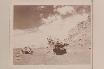 Balanced rock near road to Lees Ferry [Marston photo CRB 3002]