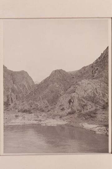 Nevills boats on beach at Bright Angel Creek