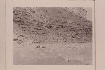 Soap Creek Rapid, Mile 12.  Frank Wright (?) at the oars