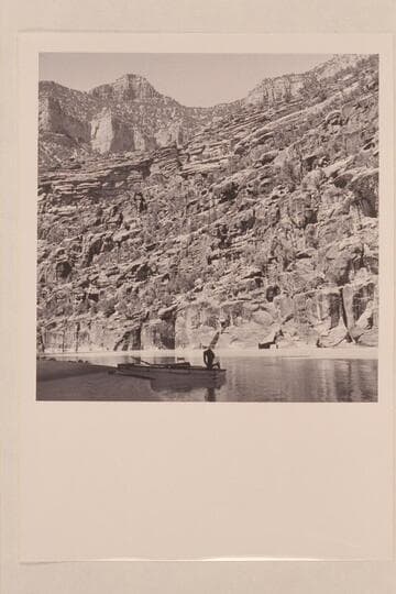 Downstream in Whirlpool Canyon from below Damsite. Near Mile 220