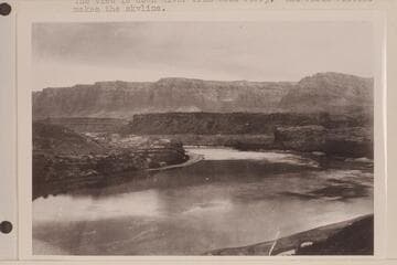 Best Expedition. The view is downriver from Lees Ferry. The Paria Plateau makes the skyline