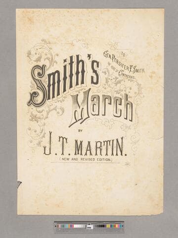 Smith's march, by J. T. [i.e. T.J.] Martin