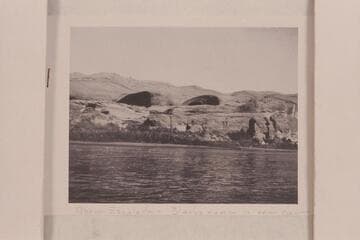 Above Escalante.  Black's name in one cave?