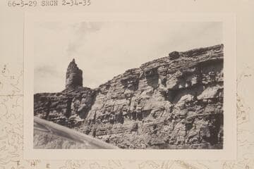 Section of the right bank of the Green River in Stillwater Canyon between 2 and 3 miles above the mouth and named City Hall by McCormick
