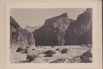 Rapid No. 110. Grand Canyon. Granite Falls at Mile 93