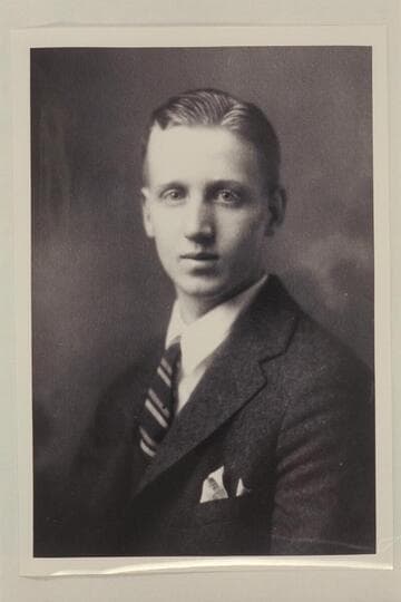 Robert Harding Weatherhead, member of crew with Clyde Eddy in 1927