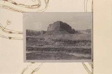 Point at upriver side of Barrier Canyon