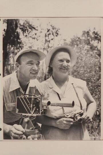 Alfred G. and Elma Milotte, famous husband-and-wife team of wildlife photographers and naturalists, who are in the Florida everglades getting bird and animal and reptile scenes for Walt's forthcoming "Water Birds."