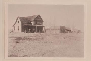 Hotel, store, hay barn and saloon- Thompson Springs