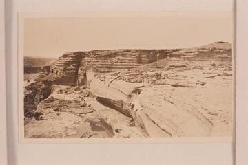 Grand Falls of the Little Colorado when dry
