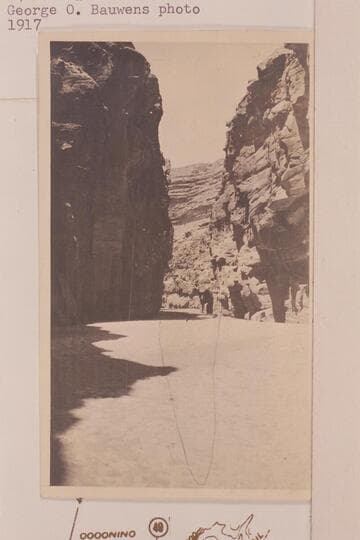 Coconino Dam Site.  24 ft. at the bottom