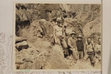 Members of the Dusty Dozen crew with the maker they placed at Separation Rapid