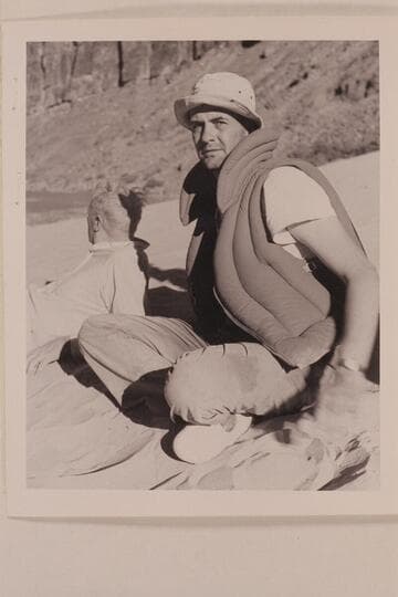 Guy Forcier.  Grand Canyon.  Joe Desloge is at left