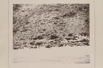 One of the Nevills sadirons in Cataract Canyon.  Below Mile 204 1/4.  Probably Rapid #23, 1940, July 15