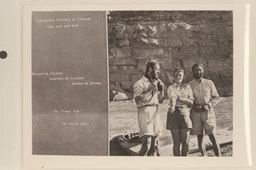 The French Trio near end of their traverse from Green River, Wyoming to Lees Ferry