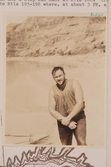 It is probable this photo was at Mile 180 at the same time as 3-262. Russ Frazier; Mile 195-196