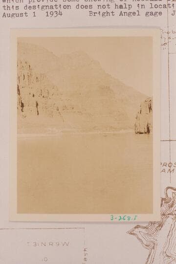 Eddy has written on the reverse, "Where the redwall came out." There are numerous faults in this section which provide some showing of Redwall so this designation does not help in location