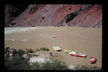 Boats; head of Hance, 38,800 cfs