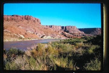 Down to mouth of Ticaboo Creek from Mile 148.7