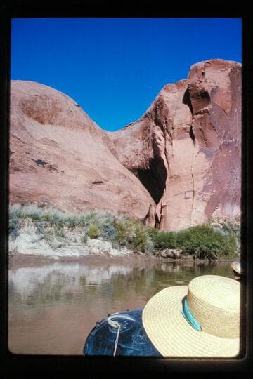 Side Canyon, right bank below Camp Stone