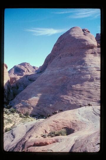 Down Slick Rock into basin east of Moepitz Airfield