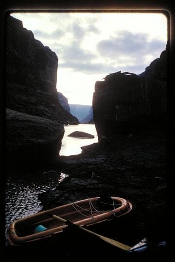 Up from camp in Narrow Canyon