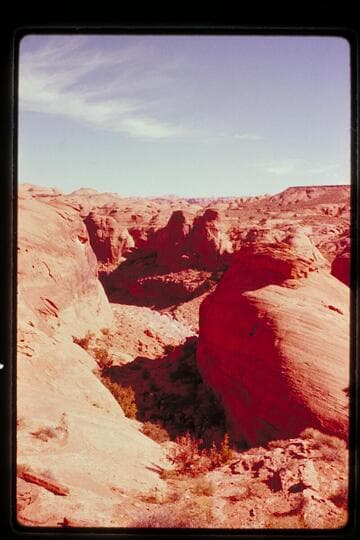Down into Bald Rock Canyon