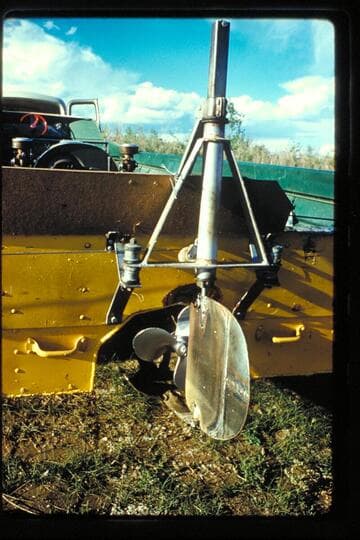 Stern, Joe Lyon's boat, San Juan River