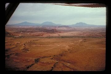 Down waterpocket Fold to Halls Creek and to Henry Mountains