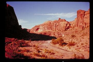 Down Bald Rock Creek to drop-off