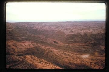 Westerly into head tributary, Escolante River above Stevens Canyon