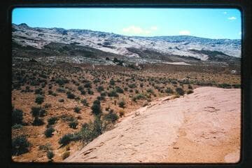 Waterpocket Fold from near Halls Creek below Baker's Ranch
