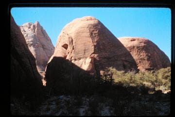 Cut-off of stream bed, Surprise Valley