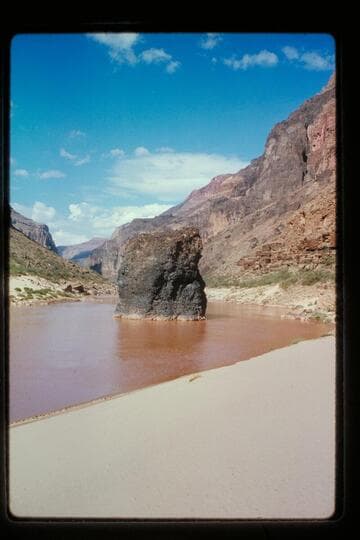 The Anvil from right bank