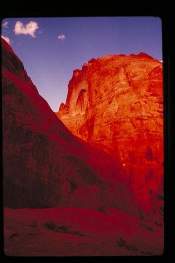 Up Joint Canyon to arch