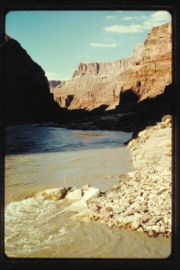 Upstream from Marble, Mile 24.75