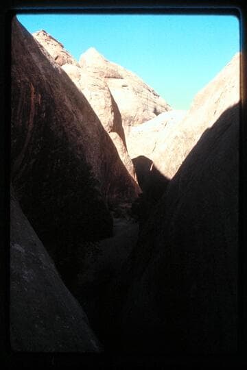 Down northeast fork from bottom near first copter landing