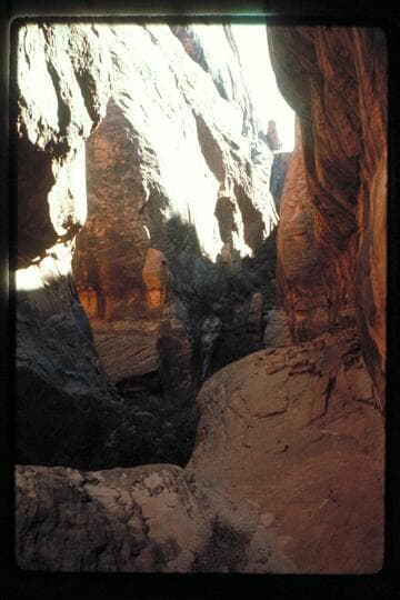 South across 73 along fault