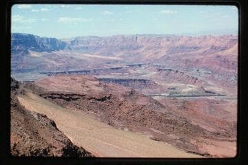 The sand dune, Paria Creek