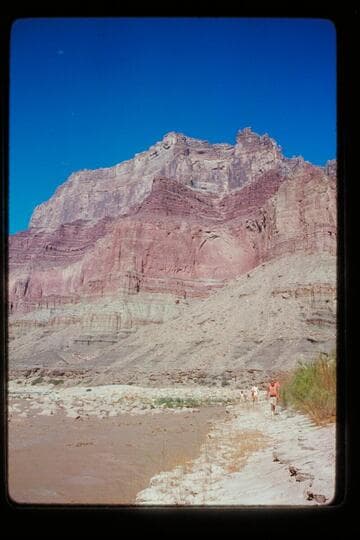 Boat party walks up Little Colorado